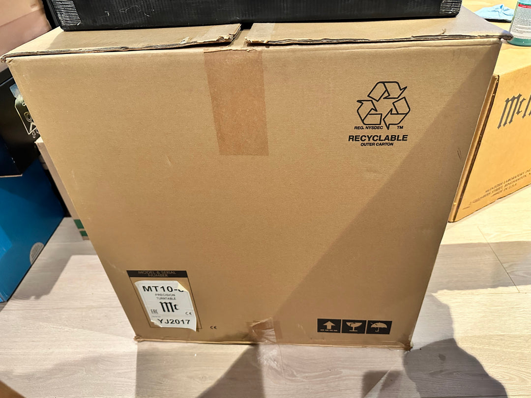 McIntosh MT10 MT-10 Precision Turntable Moving Coil Cartridge, Cover, & Original Box EXCELLENT