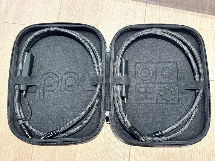 AudioQuest Wind RCA Interconnects 1M w Case EXCELLENT