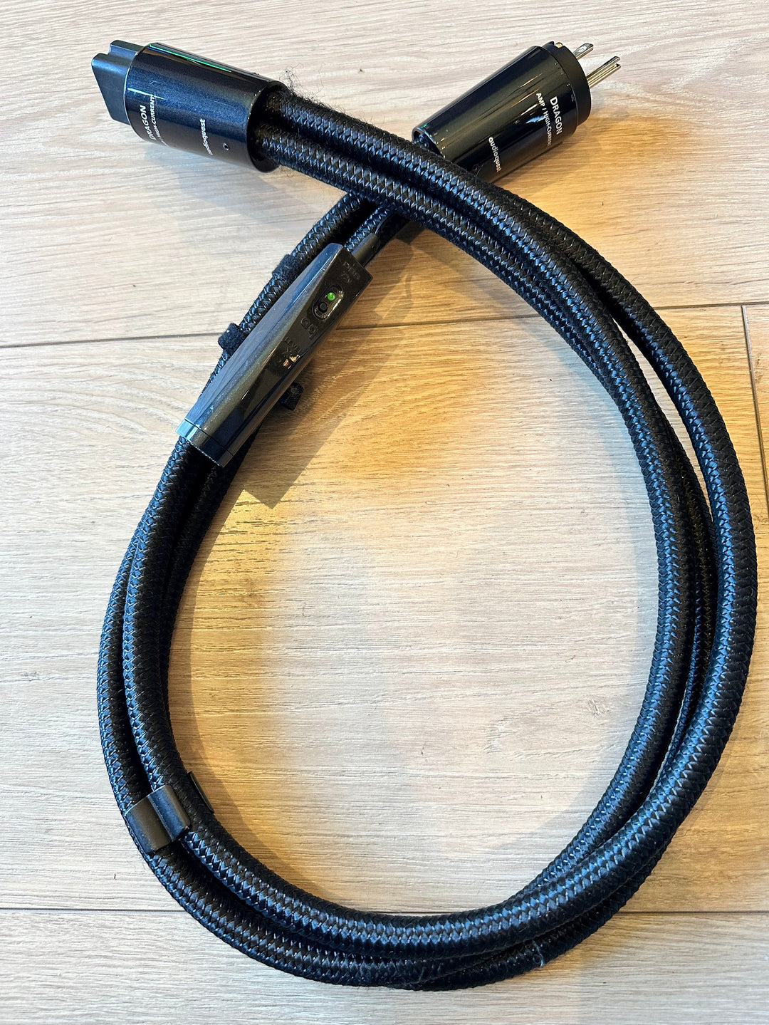 AudioQuest Thunder Variable-Current Power Cord Cable 1M C15 EXCELLENT