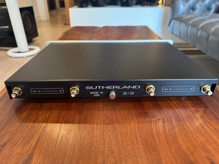 Sutherland Engineering 20/20 Mk2 MKII Phono Stage in Silver EXCELLENT
