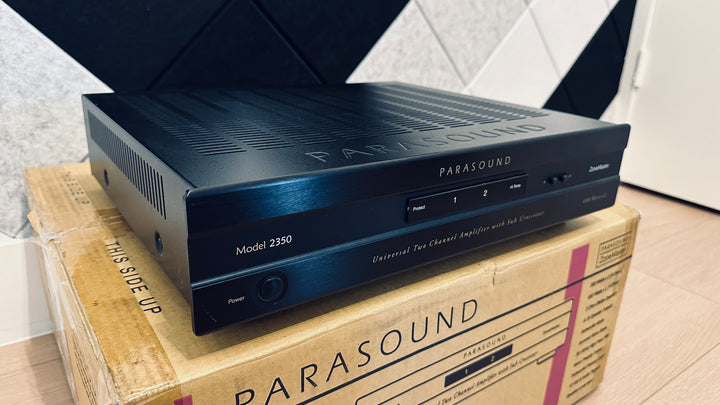 Parasound ZoneMaster 2350 Universal 2 Channel Amplifier with Sub Crossover Customer Trade-In EXCELLENT