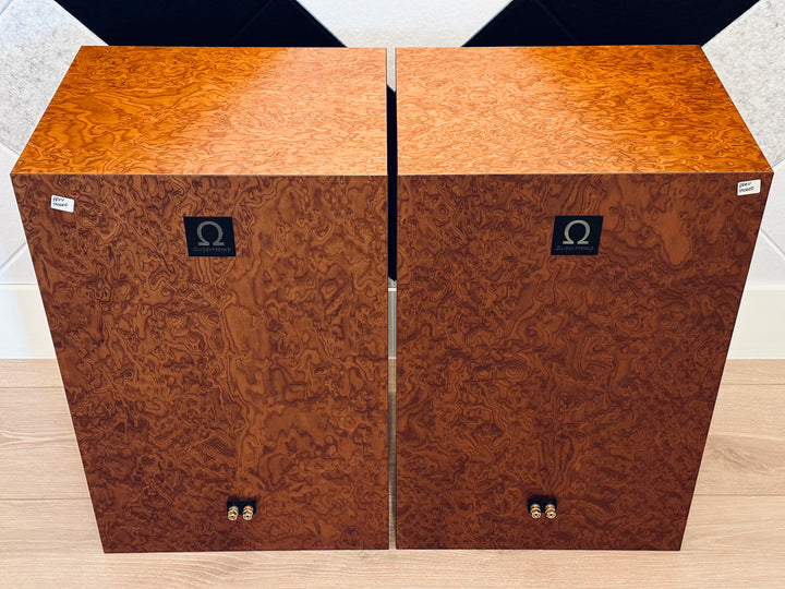 Omega Speaker Systems SuperHemp Full Range Speakers VERY GOOD