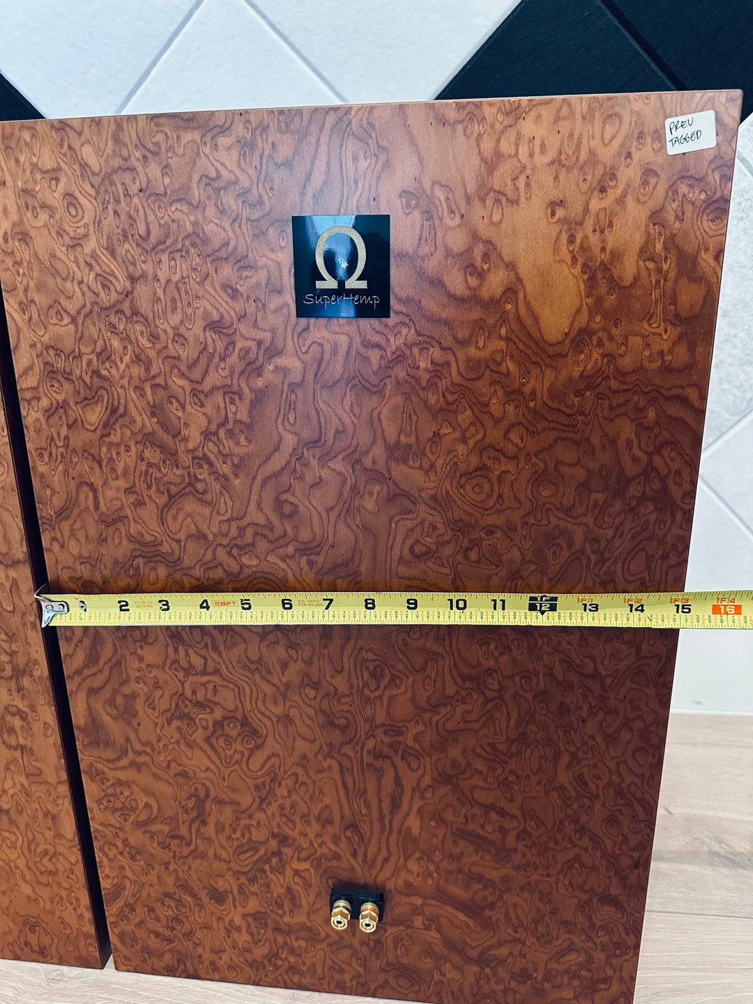 Omega Speaker Systems SuperHemp Full Range Speakers VERY GOOD