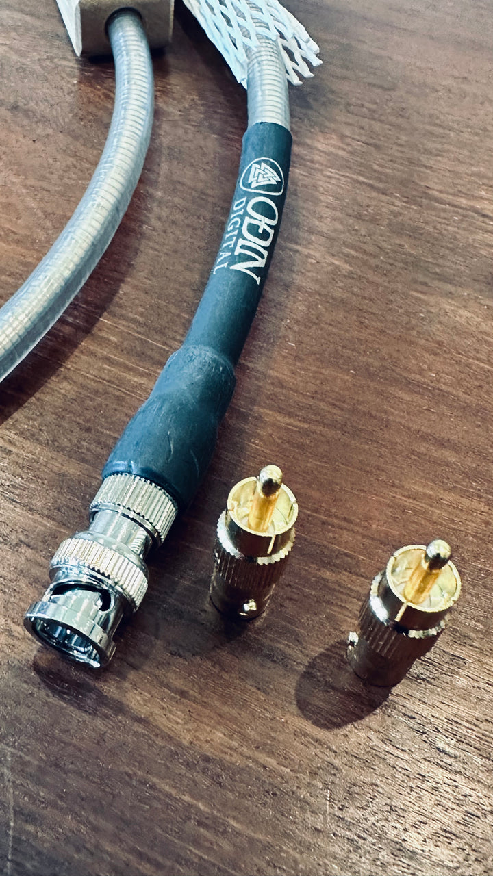 Nordost Odin 1 Digital Coaxial Cable 1M BNC & RCA Connectors EXCELLENT