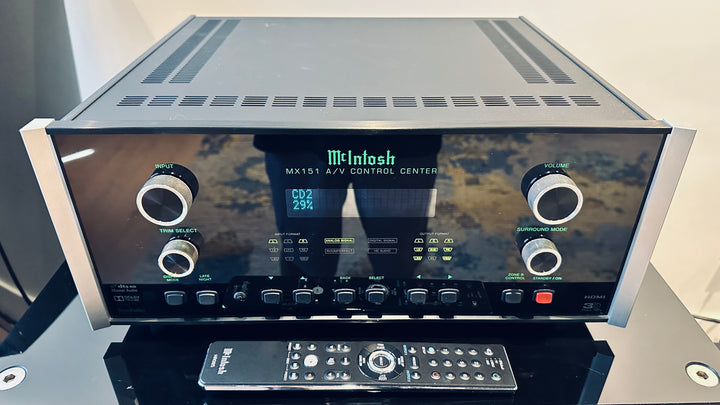 McIntosh MX151 A-V Control Center Processor Home Theater DAC Phono Orig Box Remote Power Cord EXCELLENT