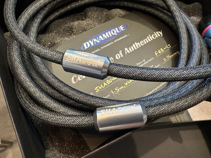 Dynamique Audio Shadow Interconnects 1.5M XLR EXCELLENT