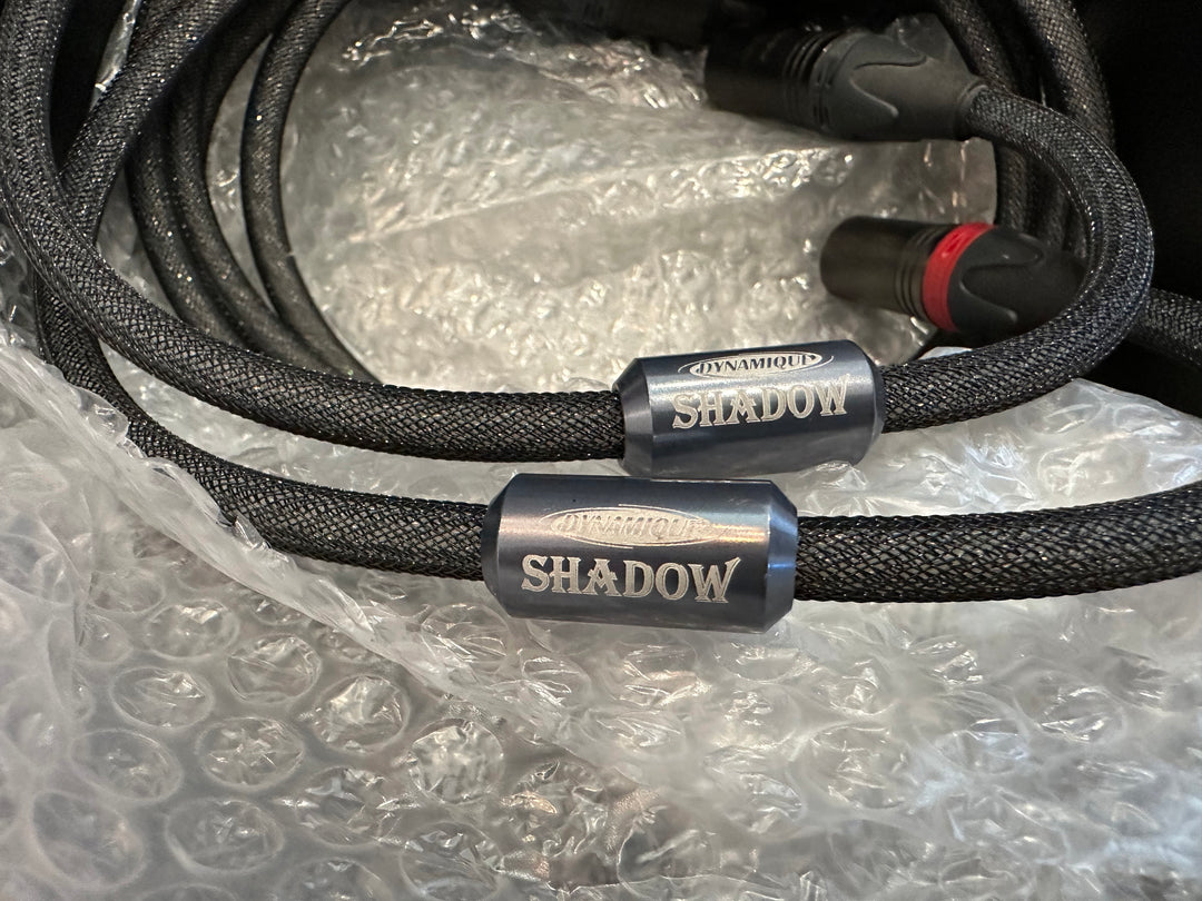 Dynamique Audio Shadow Interconnects 1.5M XLR EXCELLENT