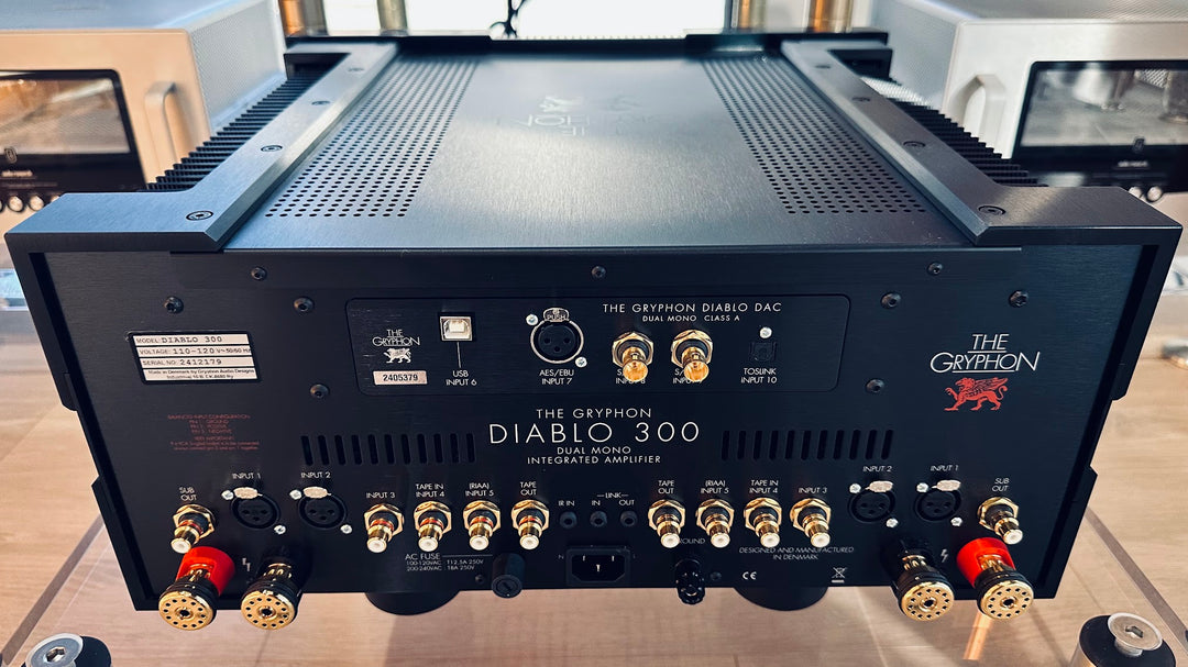 Gryphon Audio Diablo 300 Dual Mono Integrated Amplifier Includes DAC Upgrade EXCELLENT