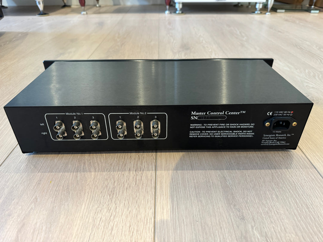 Synergy Master Module Synergistic Research Master Control Center II; Active Shielding Module ...