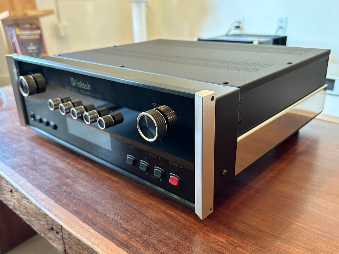 Mcintosh C48 Preamp DAC Original Box Manual Power Cord 1 Owner TradeIn EXCELLENT