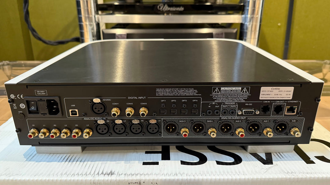 Classe Audio CP-800 DAC Preamplifier Processor in Silver EXCELLENT