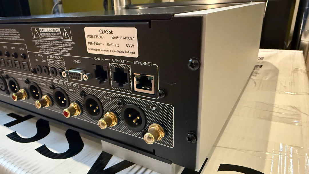 Classe Audio CP-800 DAC Preamplifier Processor in Silver EXCELLENT