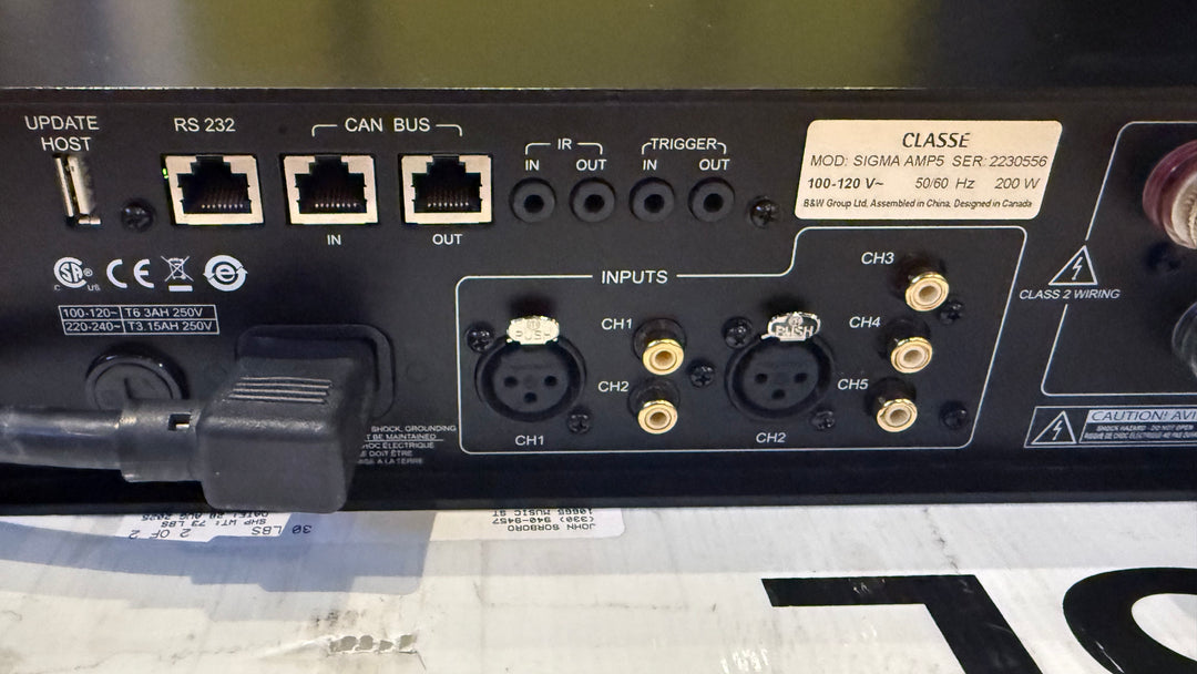 Classe Audio Sigma Amp5 5-Channel Amplifier VERY GOOD