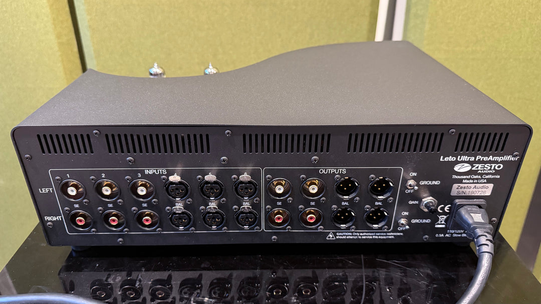 Zesto Audio Leto Ultra II Preamplifier MINT 1 Owner