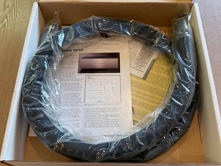Shunyata Research E-Tron Python Serial 8748 1.75M C15 Power Cord Cable MINT