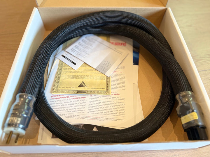 Shuntata Research E-Tron Python Serial 1739 1.75M C19 Power Cord Cable MINT
