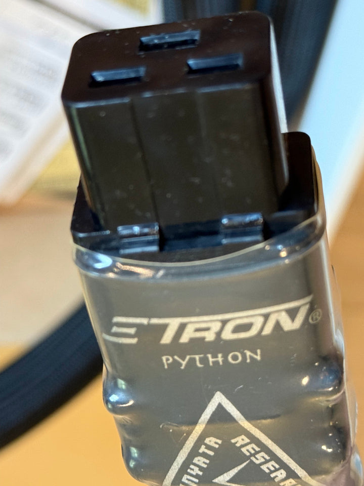 Shuntata Research E-Tron Python Serial 1739 1.75M C19 Power Cord Cable MINT