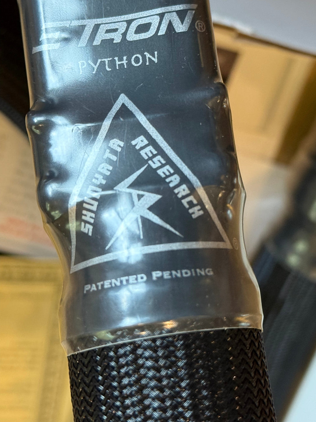 Shuntata Research E-Tron Python Serial 1739 1.75M C19 Power Cord Cable MINT