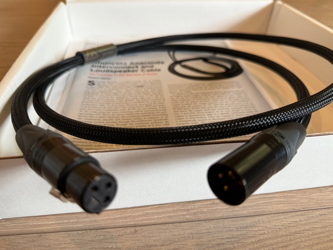 Shunyata Research E-tron Python AES Digital Single Cable 1.5M Serial 12514 MINT