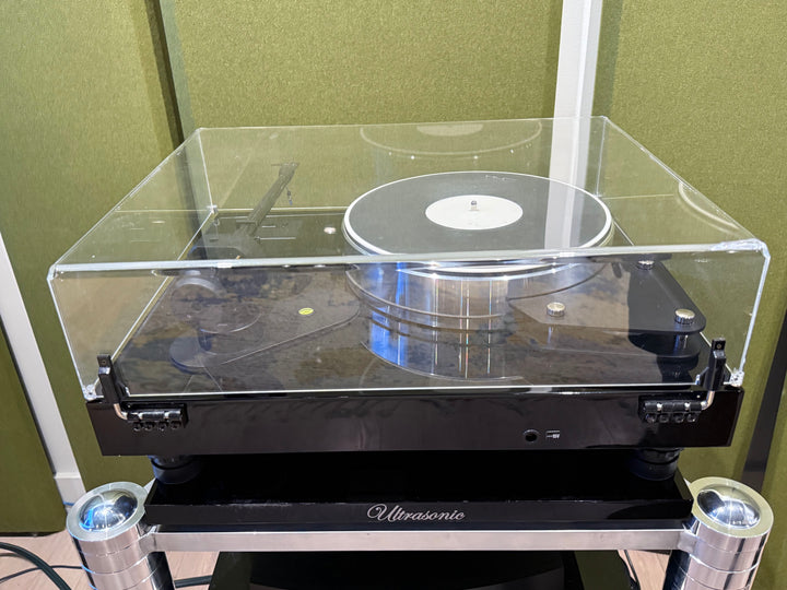 Pro-Ject X-Tension-12 Turntable Vinyl Record Player with Acrylic Cover & Evolution Tonearm in Piano Black Gloss GOOD