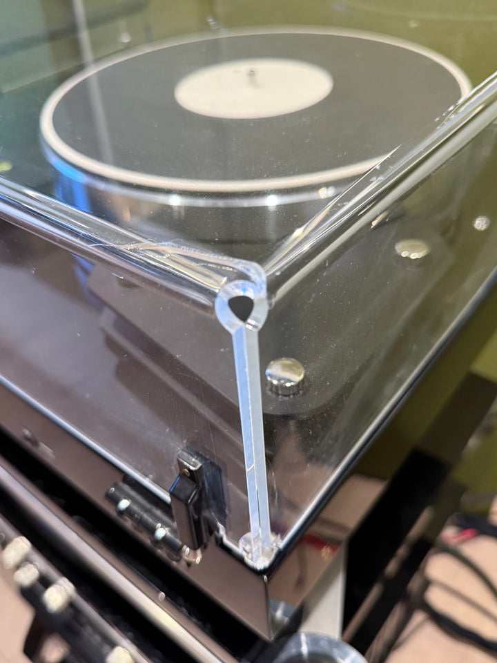 Pro-Ject X-Tension-12 Turntable Vinyl Record Player with Acrylic Cover & Evolution Tonearm in Piano Black Gloss GOOD