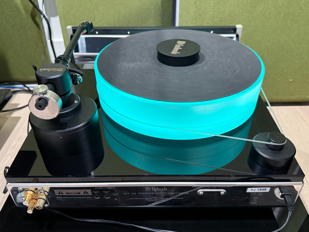 McIntosh MT10 MT-10 Precision Turntable Moving Coil Cartridge, Cover, & Original Box EXCELLENT