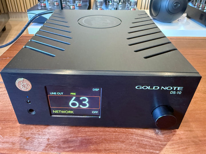 Gold Note DS-10 Network Streamer Preamplifier w Box & Remote EXCELLENT