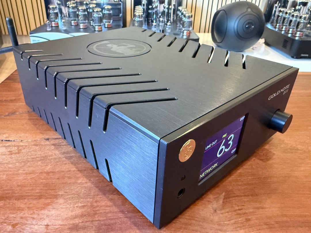 Gold Note DS-10 Network Streamer Preamplifier w Box & Remote EXCELLENT