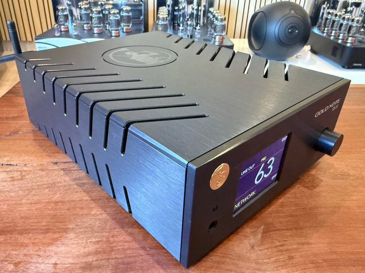 Gold Note DS-10 Network Streamer Preamplifier w Box & Remote EXCELLENT