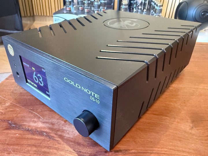Gold Note DS-10 Network Streamer Preamplifier w Box & Remote EXCELLENT