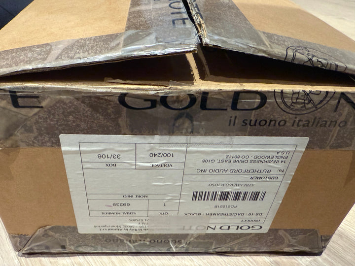Gold Note DS-10 Network Streamer Preamplifier w Box & Remote EXCELLENT