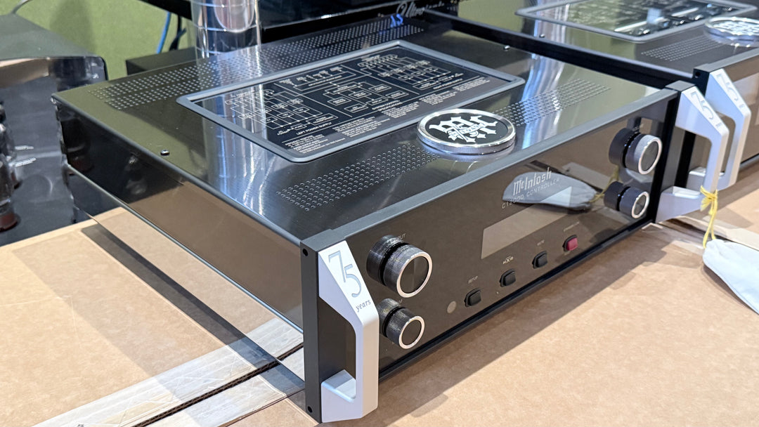 McIntosh C12000 75th Anniversary Edition Preamplifier & Controller with Box, Remote, Manual MINT