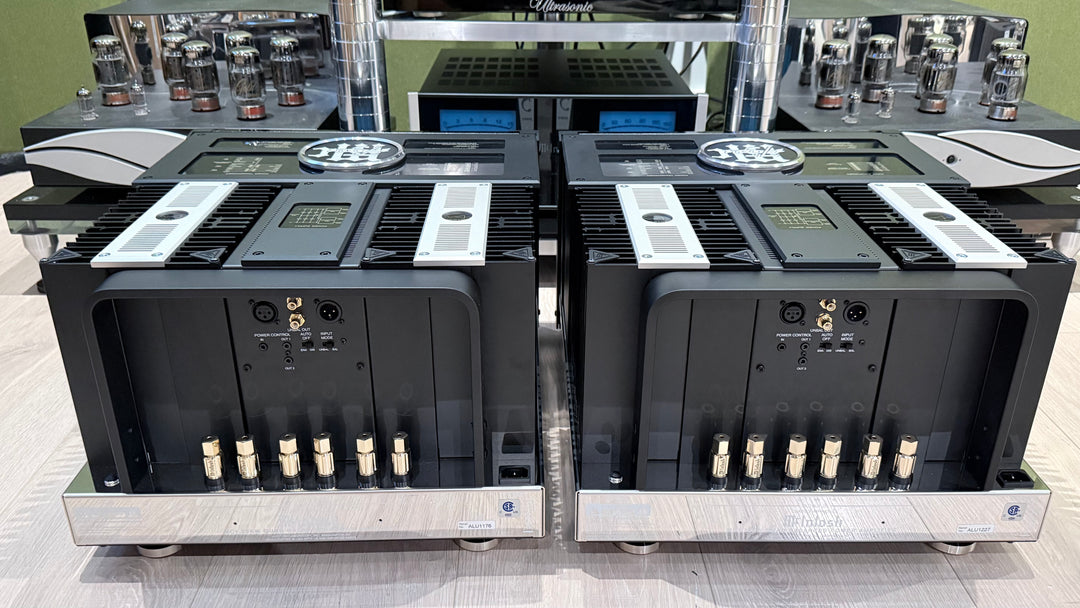 McIntosh MC1.25KW 75th Anniversary Monoblock Mono Amplifiers w Box & Manual MINT