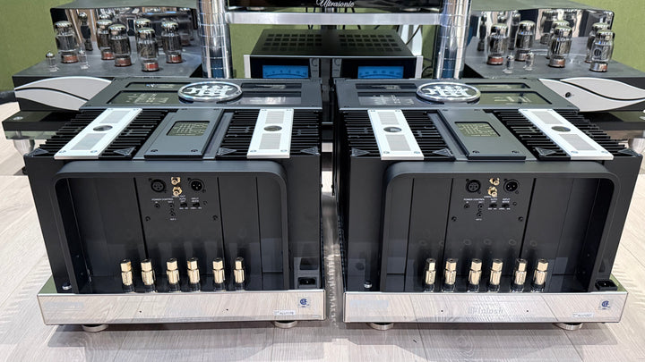 McIntosh MC1.25KW 75th Anniversary Monoblock Mono Amplifiers w Box & Manual MINT