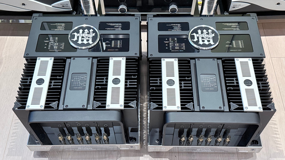 McIntosh MC1.25KW 75th Anniversary Monoblock Mono Amplifiers w Box & Manual MINT