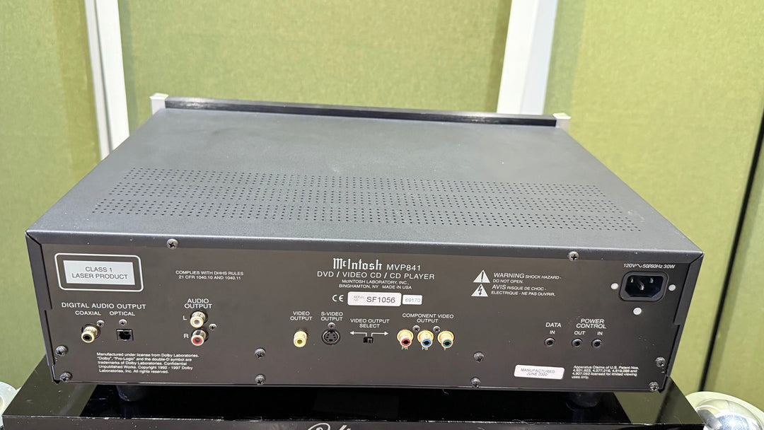 McIntosh MVP841 MVP-841 DVD Video CD Player with Box VERY GOOD