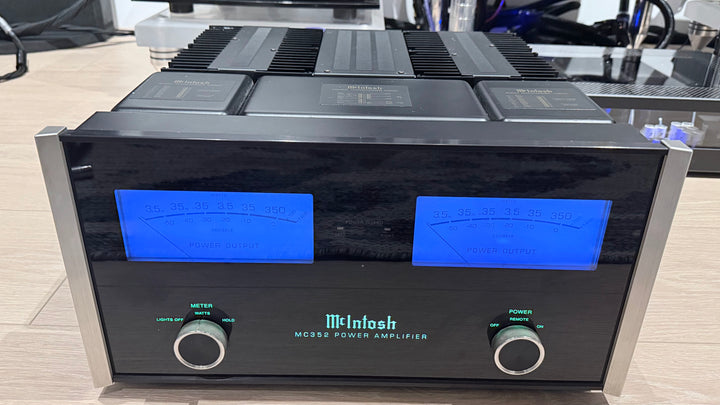 Mcintosh MC352 220-240v Stereo 2-Channel Power Amplifier with Box EXCELLENT