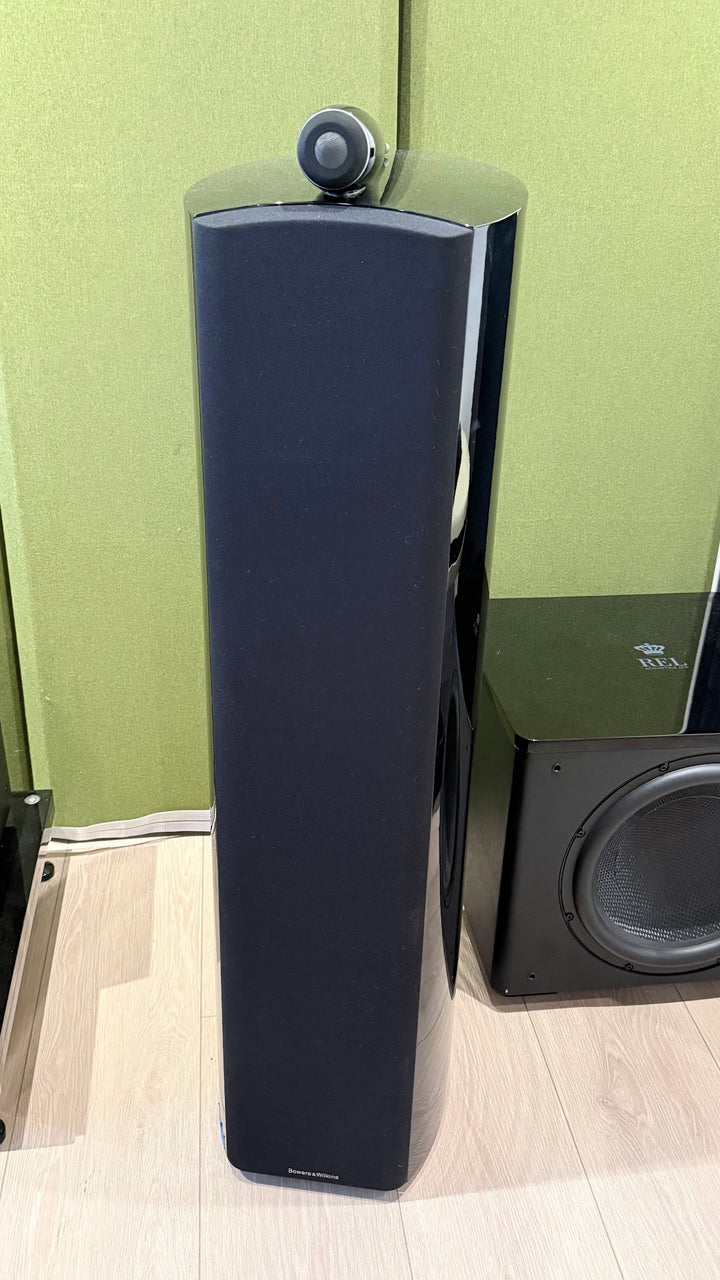 B&W Bowers & Wilkins 803D2 Full Range Speakers in Bloss Black with Boxes EXCELLENT