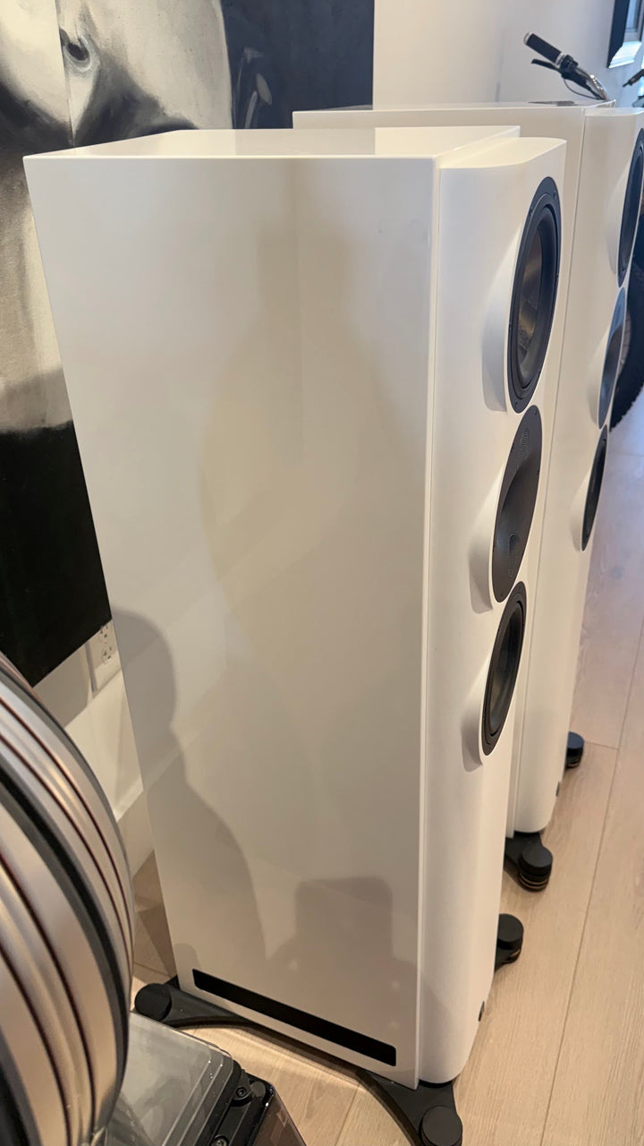 Perlisten S5T Tower Speakers in White MINT