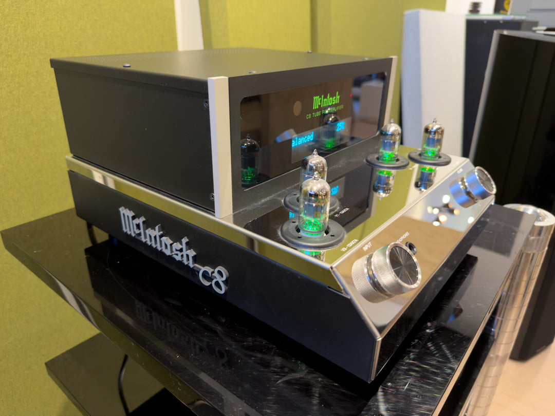 McIntosh C8 Vacuum Tube Preamplifier with Box EXCELLENT