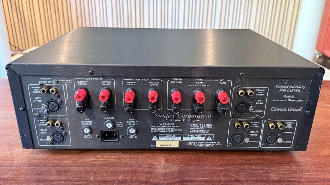 Sunfire Cinema Grand 5-Channel Amplifier VERY GOOD, No Box