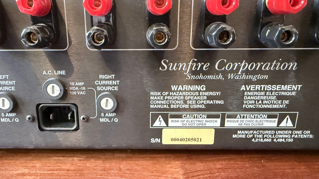 Sunfire Cinema Grand 5-Channel Amplifier VERY GOOD, No Box