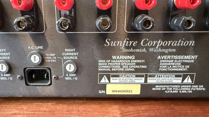 Sunfire Cinema Grand 5-Channel Amplifier VERY GOOD, No Box