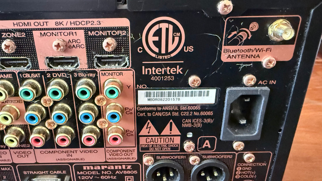 Marantz AV8805A Home Theater Processor w Box & Accessories SN #578 EXCELLENT