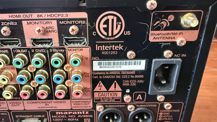 Marantz AV8805A Home Theater Processor w Box & Accessories SN #578 EXCELLENT