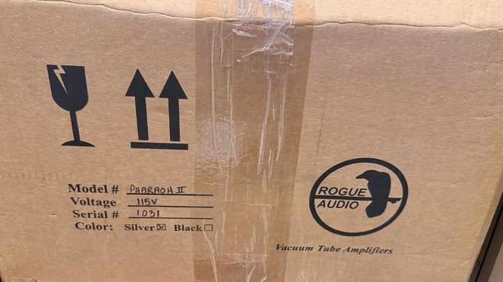 Rogue Audio Pharaoh II 2 Integrated Tube Amplifier in Silver w Box EXCELLENT