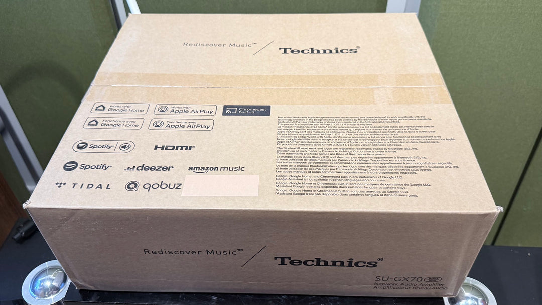 Technics SU-GX70 Integrated Amplifier in Black NEW
