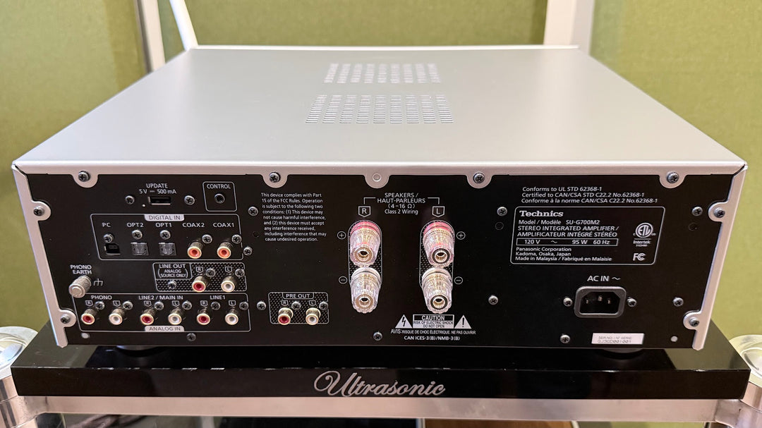 Technics SU-G700M2 Digital Integrated Amplifier in Silver MINT