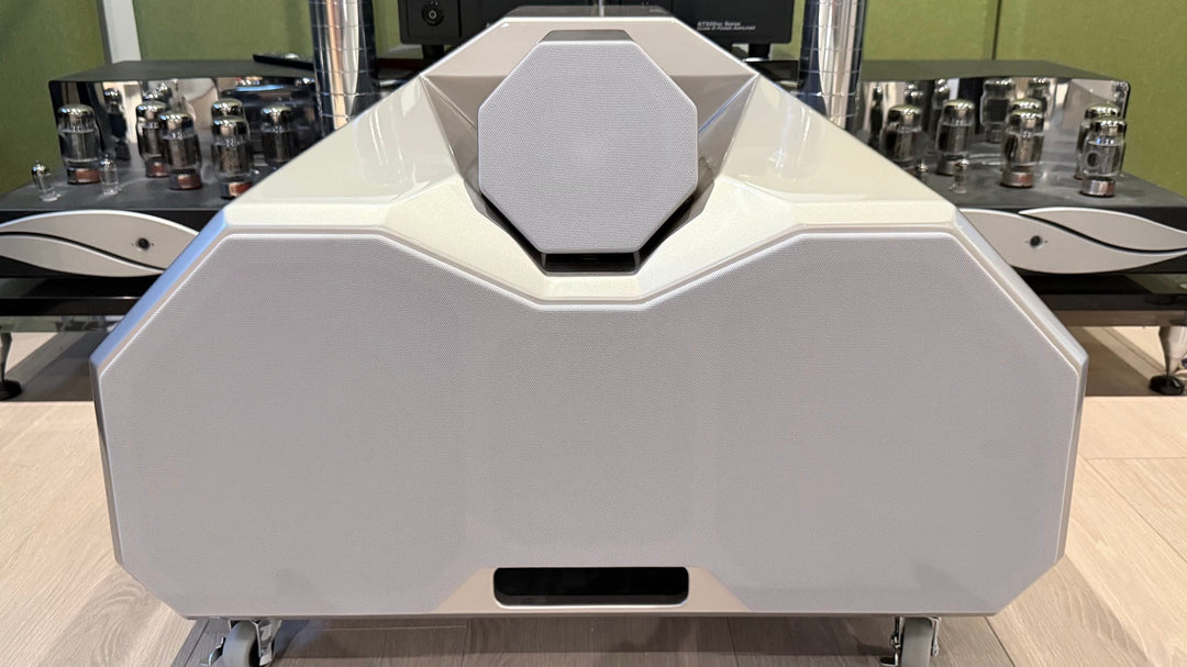 Wilson Audio Mezzo Center Channel Speaker in Eldorado Gold / Parchment w Custom Crate EXCELLENT