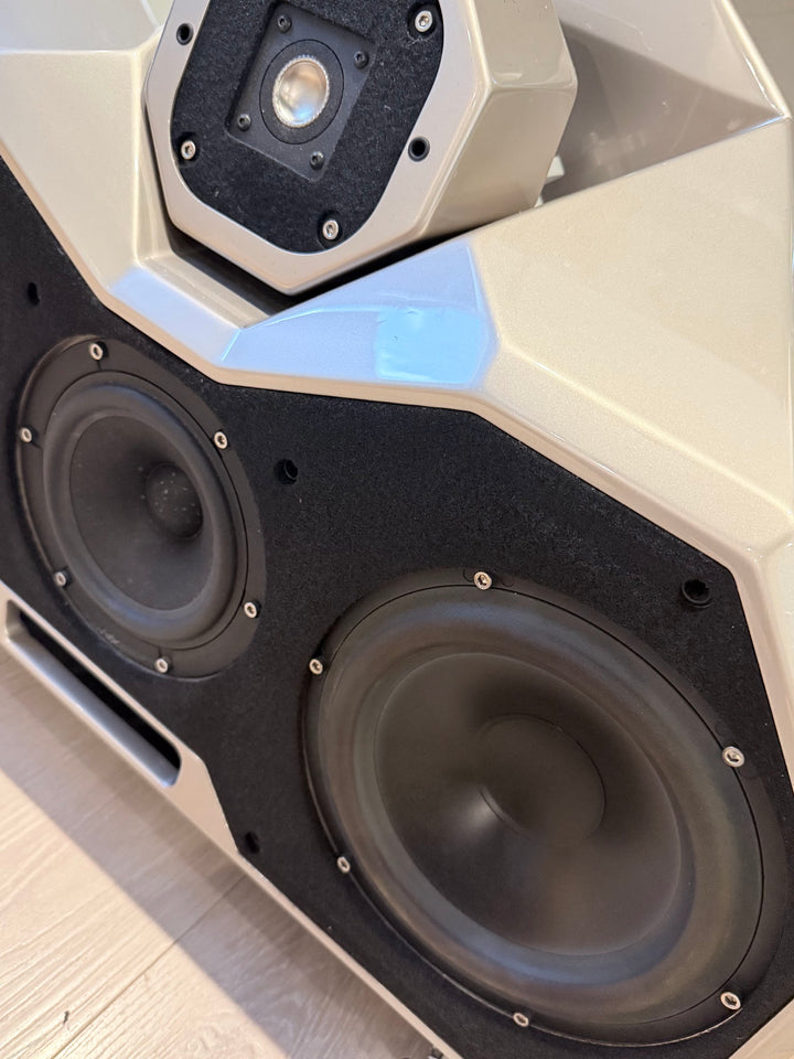 Wilson Audio Mezzo Center Channel Speaker in Eldorado Gold / Parchment w Custom Crate EXCELLENT